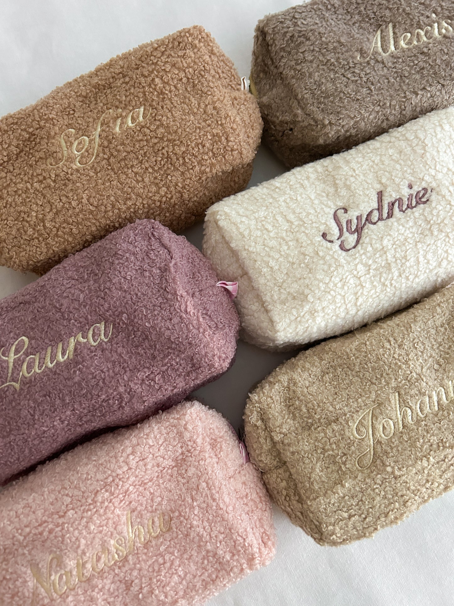 Sherpa Makeup Bags