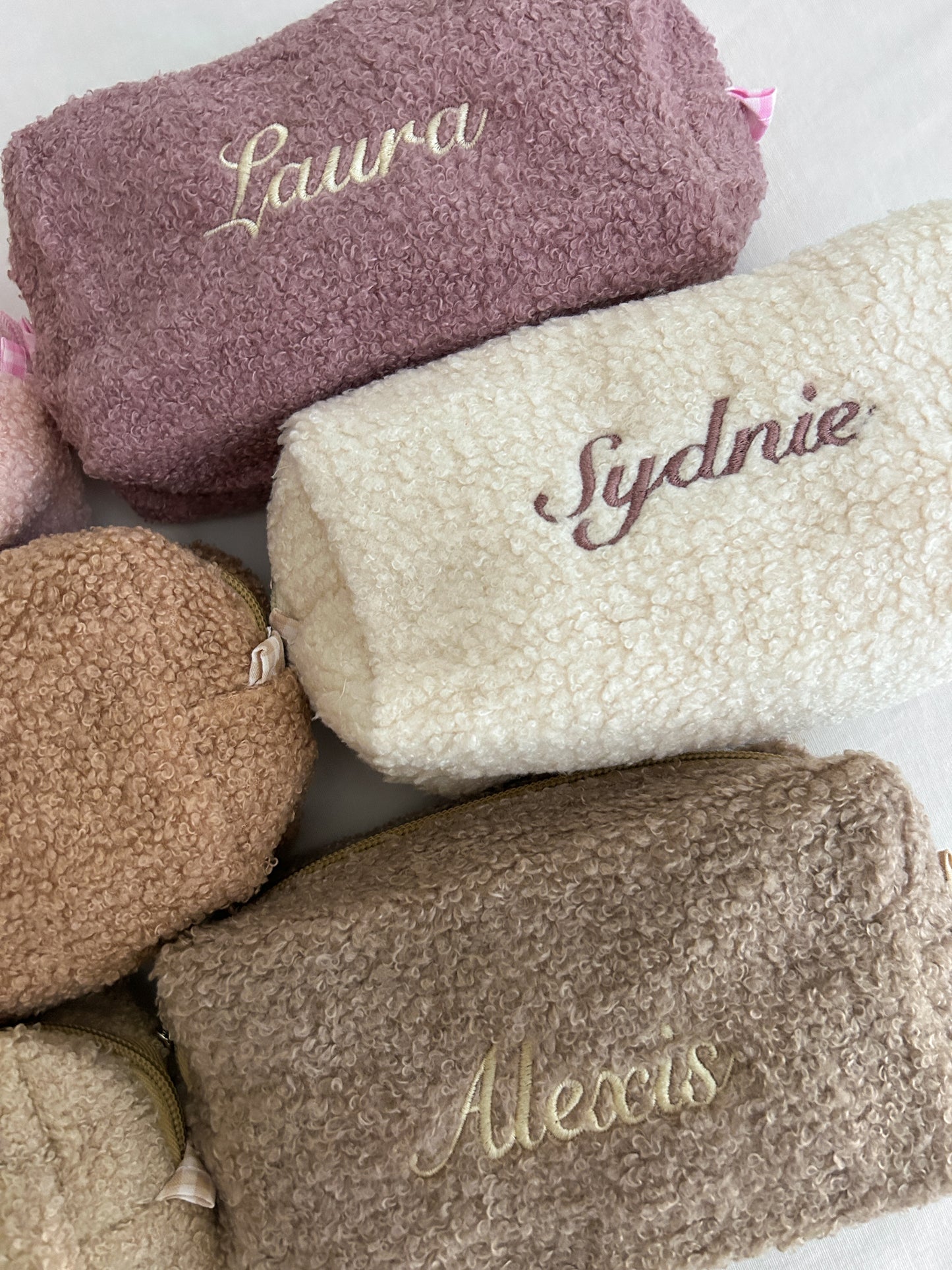 Sherpa Makeup Bags