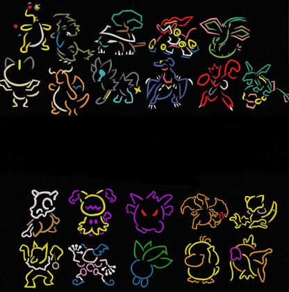Pokemon Outline Sweatshirt