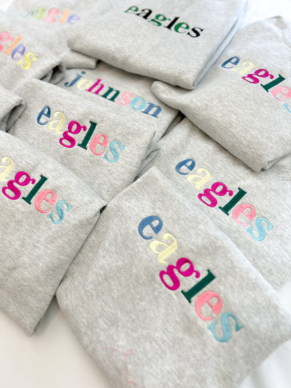 Multicolor Bold Sweatshirt