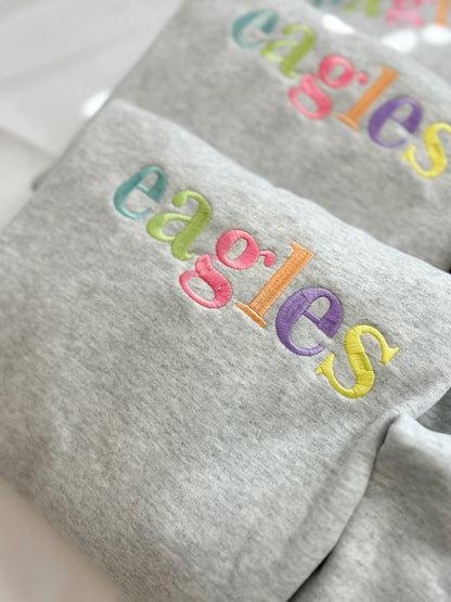 Multicolor Bold Sweatshirt