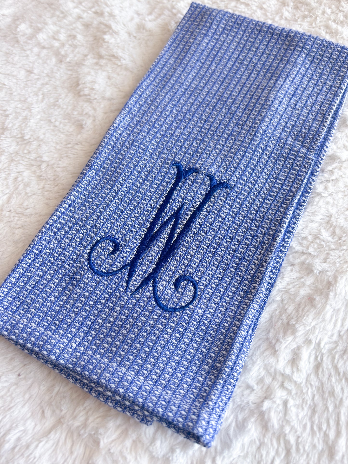 Blue Pattern Kitchen Towels