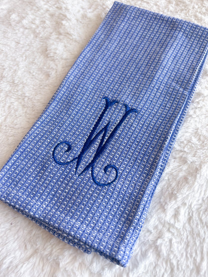 Blue Pattern Kitchen Towels