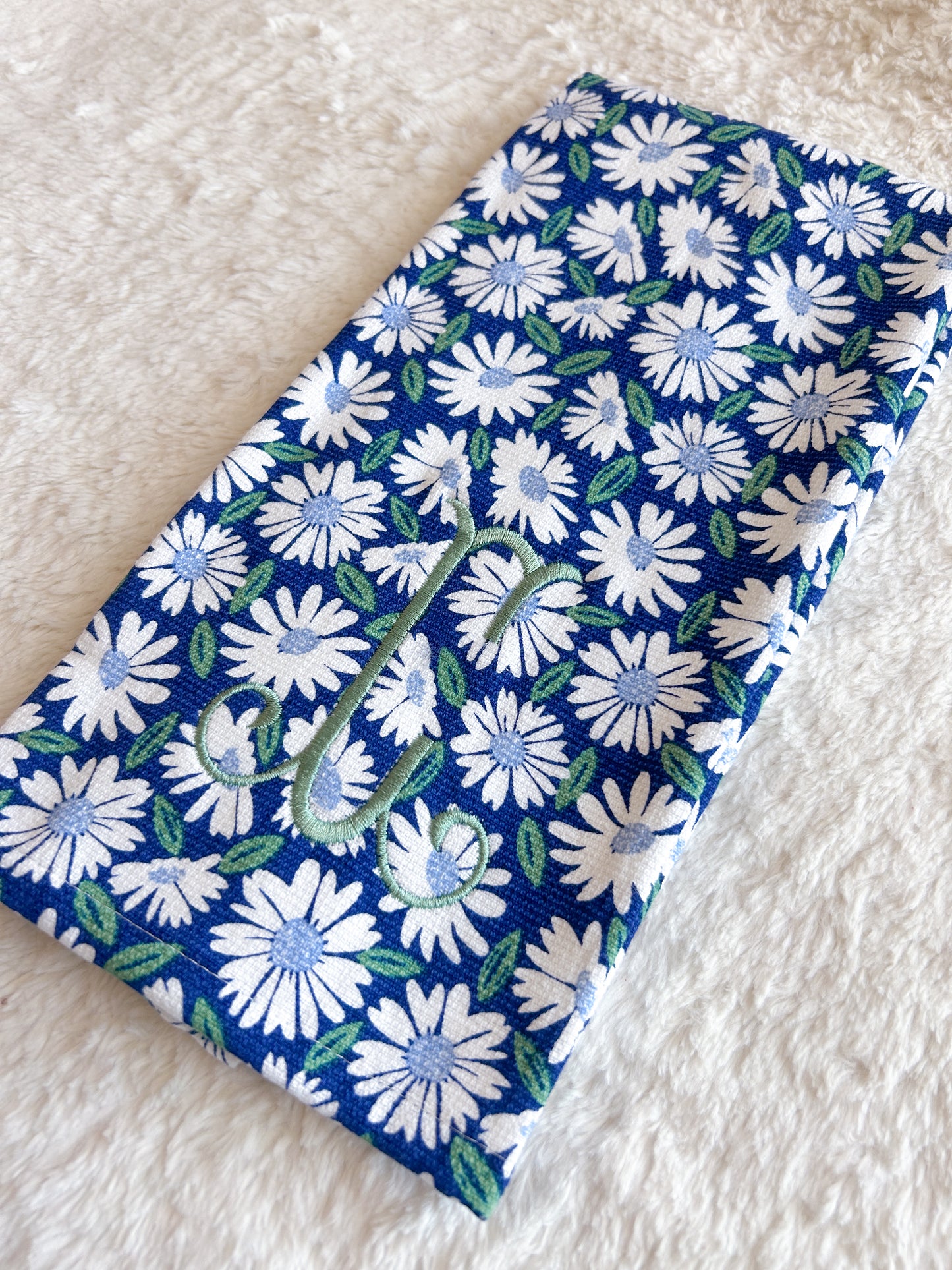 Blue Pattern Kitchen Towels