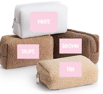 Sherpa Makeup Bags